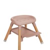 Ξύλινο Καρεκλάκι Φαγητού Kikkaboo Woody Pink (31004010176)