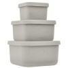Kikkaboo  Σετ μπολάκια από Σιλικόνη 3 τεμαχίων Platinum Silicone Sand (31302050010)