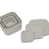 Kikkaboo  Σετ μπολάκια από Σιλικόνη 3 τεμαχίων Platinum Silicone Sand (31302050010)