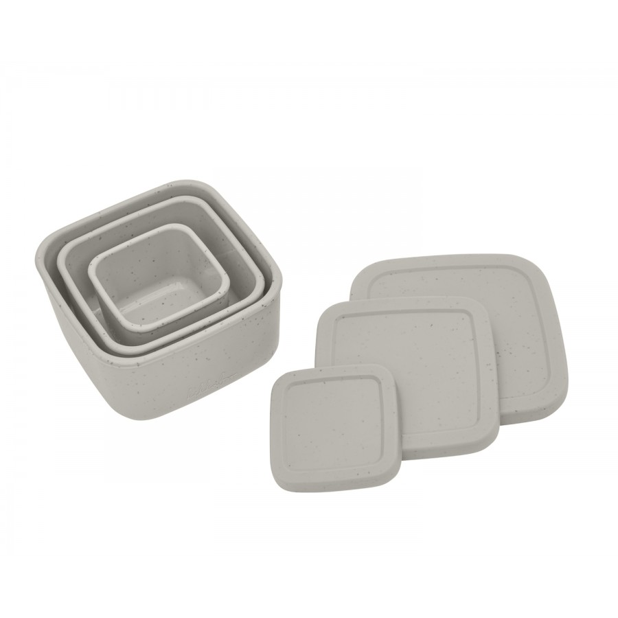 Kikkaboo  Σετ μπολάκια από Σιλικόνη 3 τεμαχίων Platinum Silicone Sand (31302050010)
