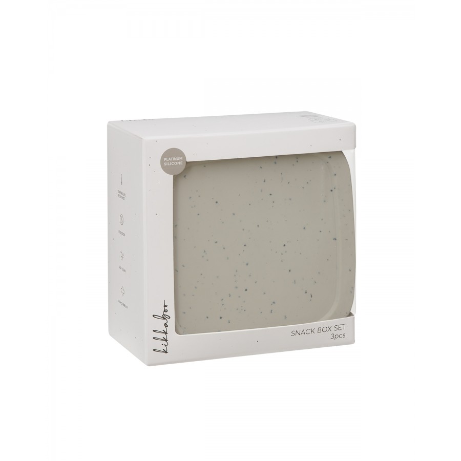 Kikkaboo  Σετ μπολάκια από Σιλικόνη 3 τεμαχίων Platinum Silicone Sand (31302050010)