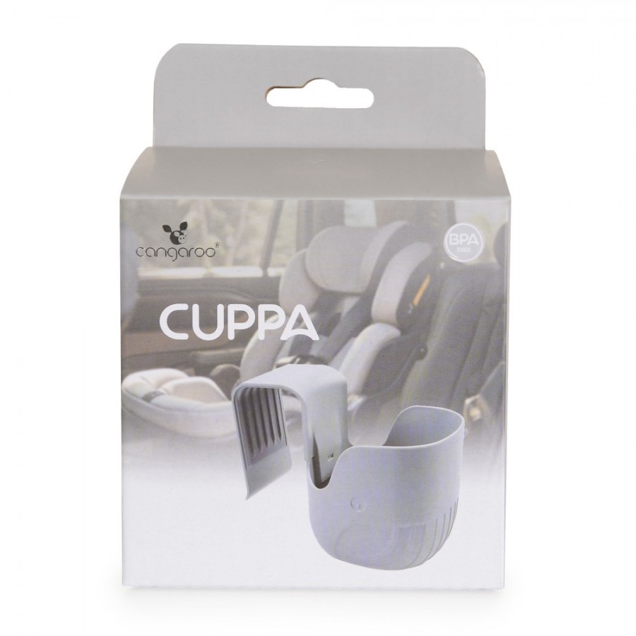 Cangaroo Ποτηροθήκη Kαροτσιού Cuppa Grey (3800146272005)