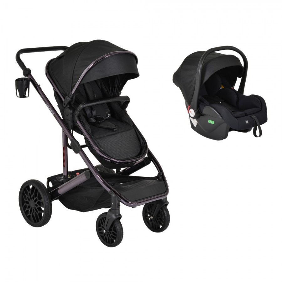 Moni Καρότσι 3 in 1 All road Black (3801005100217)