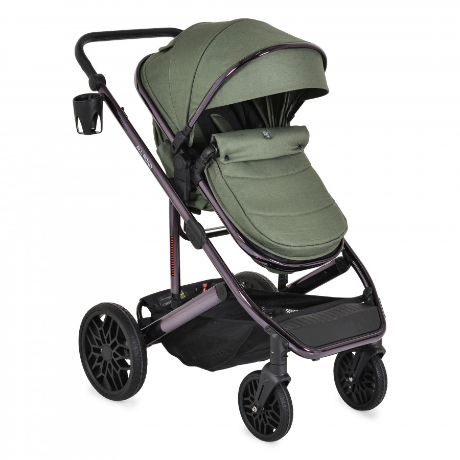 Moni Καρότσι 3 in 1 All road Dark Green (3801005100224)