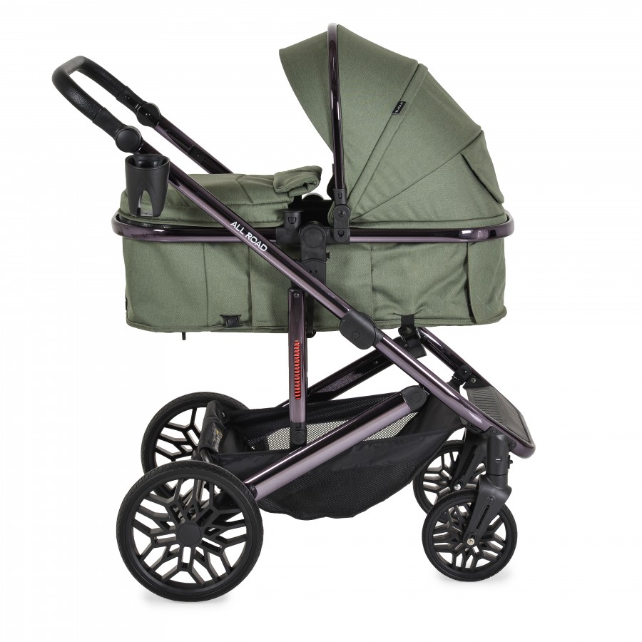 Moni Καρότσι 3 in 1 All road Dark Green (3801005100224)