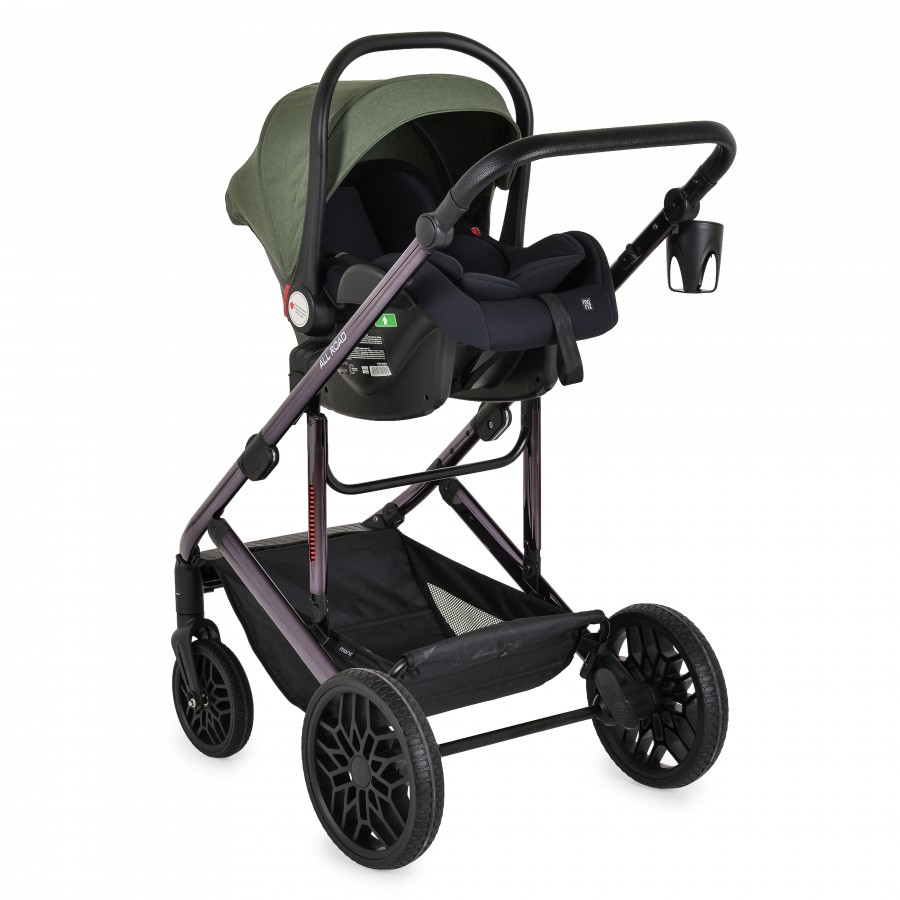 Moni Καρότσι 3 in 1 All road Dark Green (3801005100224)