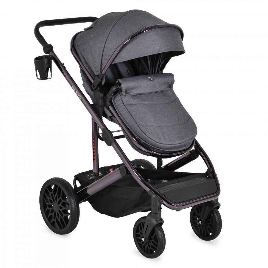Moni Καρότσι 3 in 1 All road Grey (3801005100231)