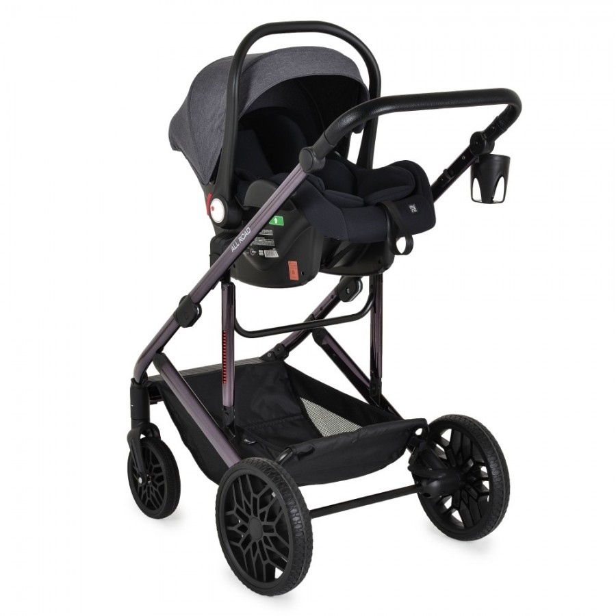 Moni Καρότσι 3 in 1 All road Grey (3801005100231)