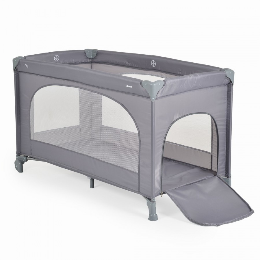  Cangaroo Παρκοκρεβατο Uno Grey (3801005210268)