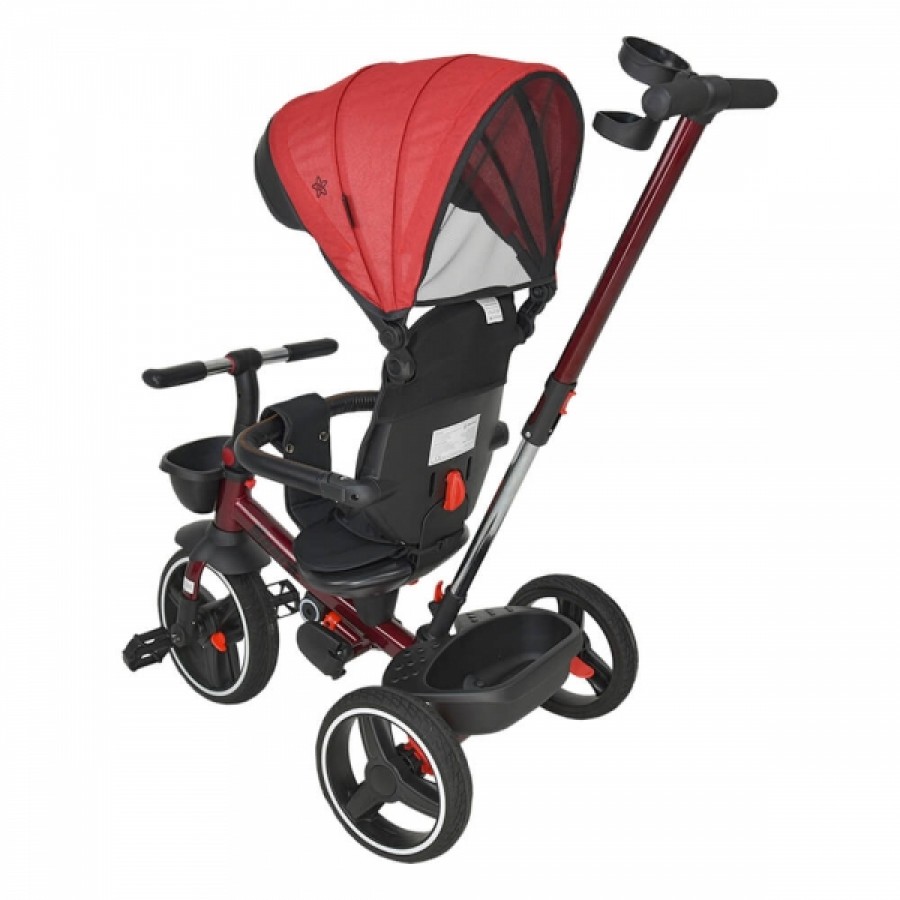 Bebestars Ποδηλατάκι τρίκυκλο 360° Spark Red (817-180)