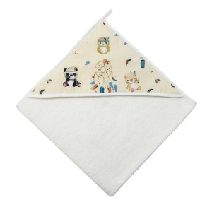 Bunnybebe Βρεφική μπέρτα με κουκούλα (75 X 75)  Boho εκρού (886-BOHO-ΕΚΡΟΥ) Bunnybebe Βρεφική μπέρτα με κουκούλα (75 X 75)  Boho εκρού (886-BOHO-ΕΚΡΟΥ)