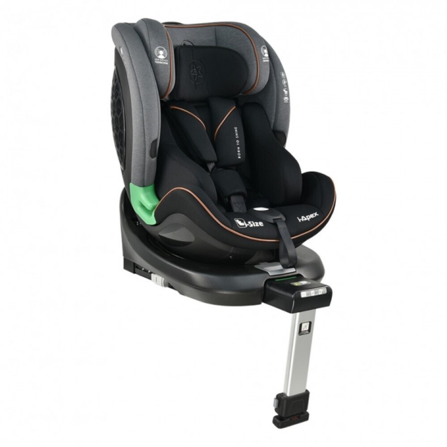 Bebestars Κάθισμα Αυτοκινήτου i-Apex i-Size 360° Grey (916-186) Bebestars Κάθισμα Αυτοκινήτου i-Apex i-Size 360° Grey (916-186)