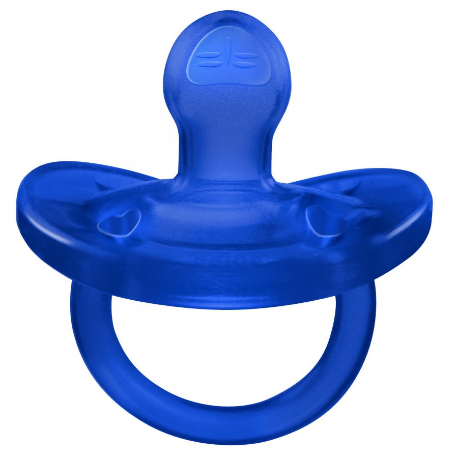 Chicco Πιπίλα Όλο Σιλικόνη PhysioForma Soft μπλε Για 16-36 Μηνών (C60-73091-96)