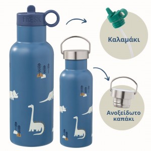 Fresk: Θερμός από ανοξείδωτο ατσάλι 500ml - Dino (FR-FD320-10) Fresk: Θερμός από ανοξείδωτο ατσάλι 500ml - Dino (FR-FD320-10)