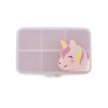 Melii –  Δοχείο Για Σνακ Με Χωρίσματα Snackle Box Mini Unicorn (MEL19272)