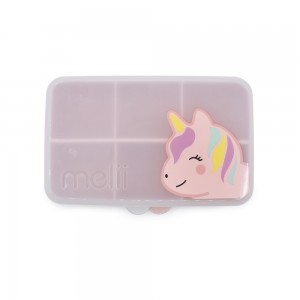 Melii –  Δοχείο Για Σνακ Με Χωρίσματα Snackle Box Mini Unicorn (MEL19272) Melii –  Δοχείο Για Σνακ Με Χωρίσματα Snackle Box Mini Unicorn (MEL19272)