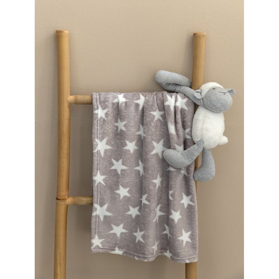 Palamaiki Κουβέρτα fleece με μαλακό παιχνίδι 75x100 (NB0147)