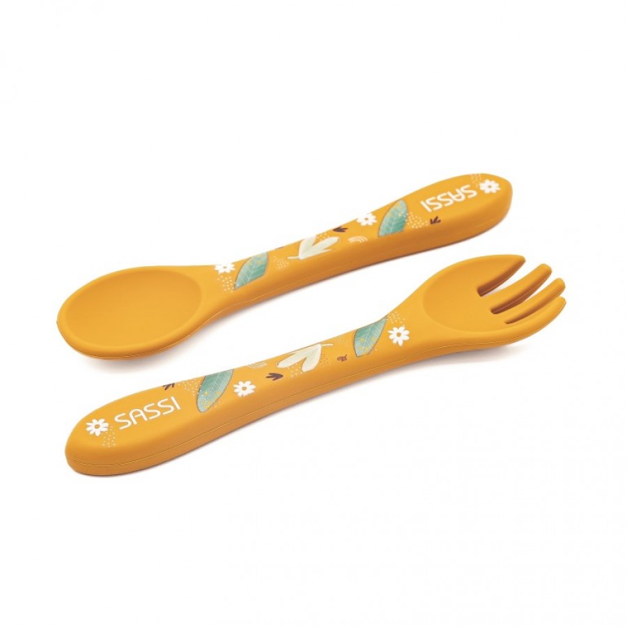 Sassi Junior Μαχαιροπήρουνα σιλικόνης Chompy the Lion (S10900)