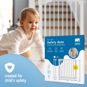 Sipo Πόρτα Ασφαλείας Λευκή (συν 2 προεκτάσεις: 7εκ και 14εκ) (SIP-SBS-SG01) Sipo Πόρτα Ασφαλείας Λευκή (συν 2 προεκτάσεις: 7εκ και 14εκ) (SIP-SBS-SG01)