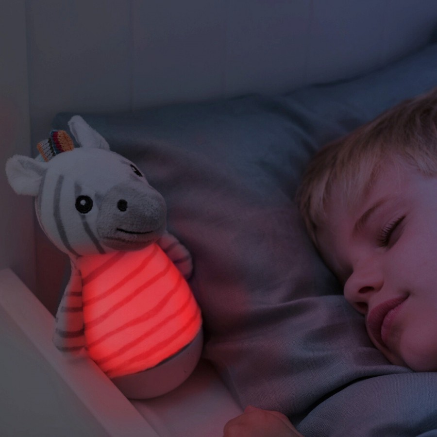 ZAZU Zack the Zebra Κινούμενο Φωτάκι Νυκτός για Παιδιά Επαναφορτιζόμενο (ZA-ZACK-01)