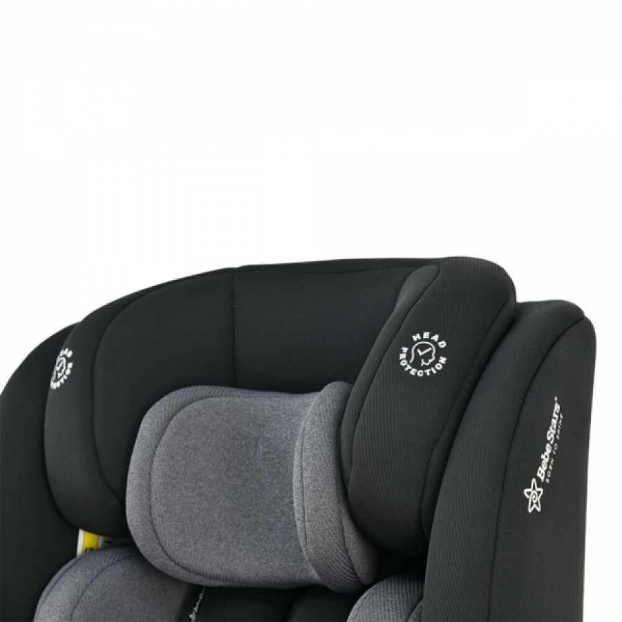 Bebestars Κάθισμα Αυτοκινήτου Epic Isofix i-Size 360° Black (921-188)
