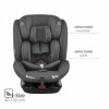 Bebestars Κάθισμα Αυτοκινήτου Epic Isofix i-Size 360° Grey (921-186)