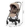 Lorelli Καρότσι Μωρού Makaya Με Περιστροφή 360° Beige (10022082507) Lorelli Καρότσι Μωρού Makaya Με Περιστροφή 360° Beige (10022082507)