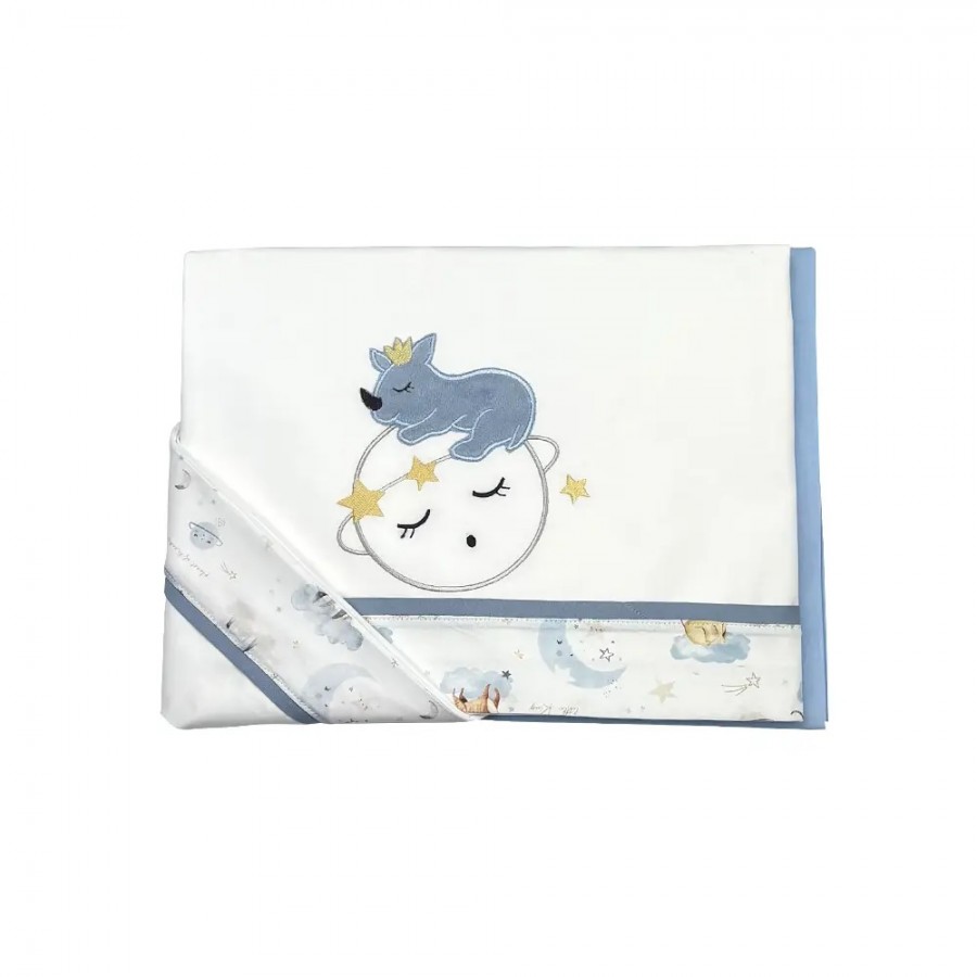 Baby Star Σετ σεντόνια τριών τεμαχίων για κούνια Rhino (5374)