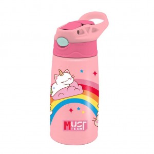 Must Θερμός παιδικό 400ml Ανοξείδωτο με καλαμάκι Ουράνιο Τόξο (586453) Must Θερμός παιδικό 400ml Ανοξείδωτο με καλαμάκι Ουράνιο Τόξο (586453)