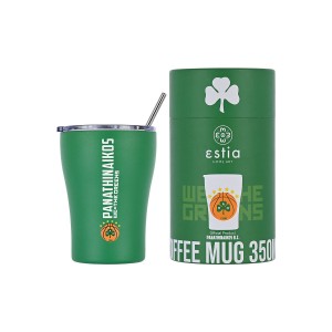 Estia θερμός Coffee Mug Panathinaikos BC Edition 350ml (00-13257) Estia θερμός Coffee Mug Panathinaikos BC Edition 350ml (00-13257)