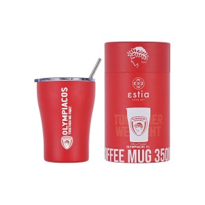 Estia Θερμός Coffee Mug Olympiacos Basketball Edition (00-13264) Estia Θερμός Coffee Mug Olympiacos Basketball Edition (00-13264)