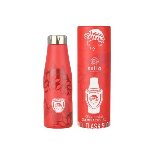 Estia Olympiacos B.C. Official Μπουκάλι Θερμός Κόκκινο 500ml (00-27179) Estia Olympiacos B.C. Official Μπουκάλι Θερμός Κόκκινο 500ml (00-27179)