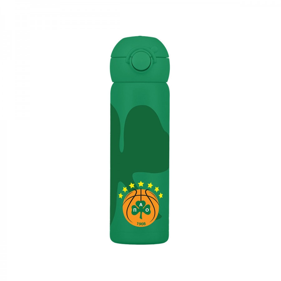 Estia Θερμός Παιδικό Handy Bottle Panathinaikos Bc Edition 470ml (00-56797) Estia Θερμός Παιδικό Handy Bottle Panathinaikos Bc Edition 470ml (00-56797)