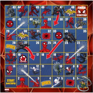 Luna Toys Επιτραπέζιο Παιχνίδι Φιδάκι SpiderMan (000508180)  Luna Toys Επιτραπέζιο Παιχνίδι Φιδάκι SpiderMan (000508180)