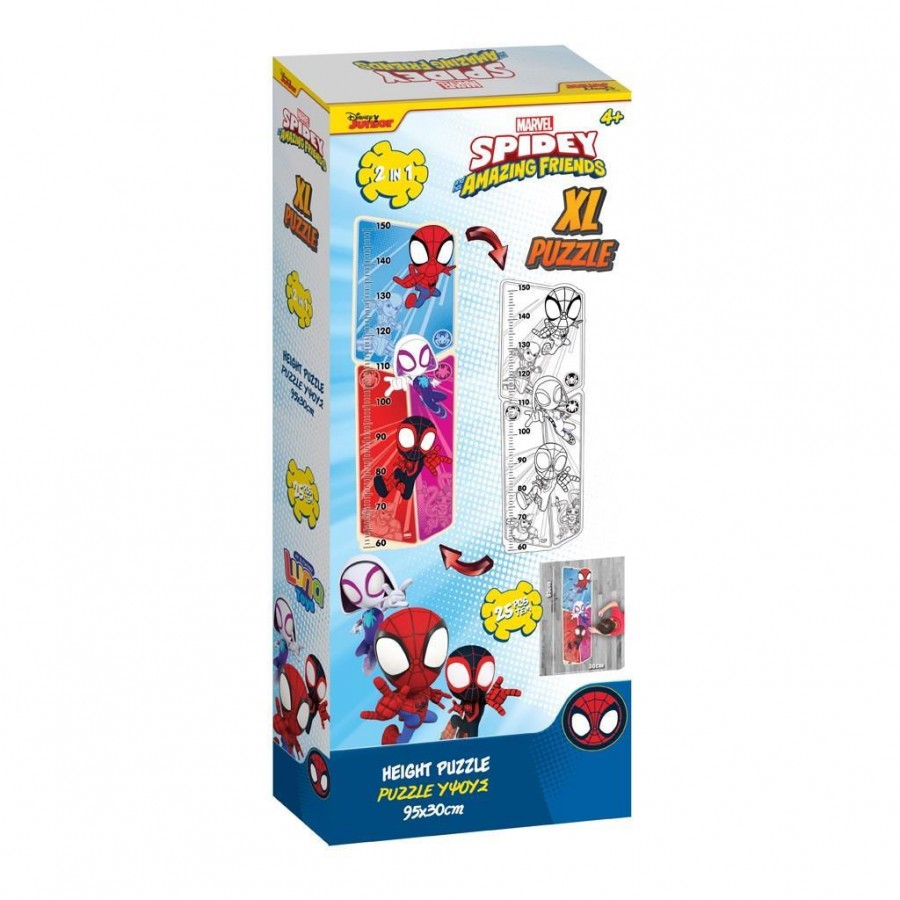 Luna Toys Παζλ Χρωματισμού XL 25 τεμ Marvel Spidey (000508468)