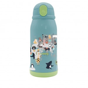 Παγούρι Θερμός Ανοξείδωτο Ζωάκια 500 ml με θήκη και καλαμάκι (000586640) Παγούρι Θερμός Ανοξείδωτο Ζωάκια 500 ml με θήκη και καλαμάκι (000586640)