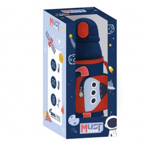 Παγούρι Θερμός Ανοξείδωτο Διάστημα 500 ml με θήκη και καλαμάκι (000586641) Παγούρι Θερμός Ανοξείδωτο Διάστημα 500 ml με θήκη και καλαμάκι (000586641)