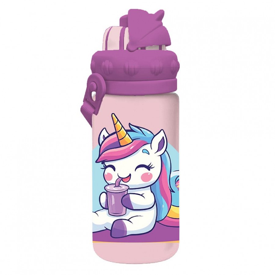 Must Παγούρι Νηπίου PCTG 400ml με Καλαμάκι Μονόκερος (000587555)