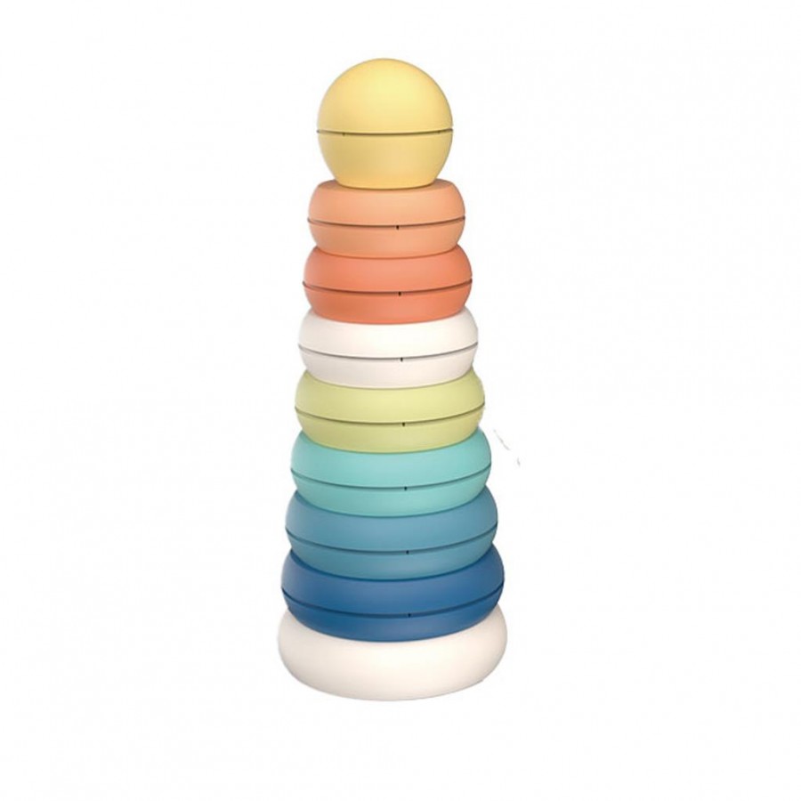 Luna Toys Πύργος Κύλινδρος από βιοδιασπώμενο σιτάρι (000622341)
