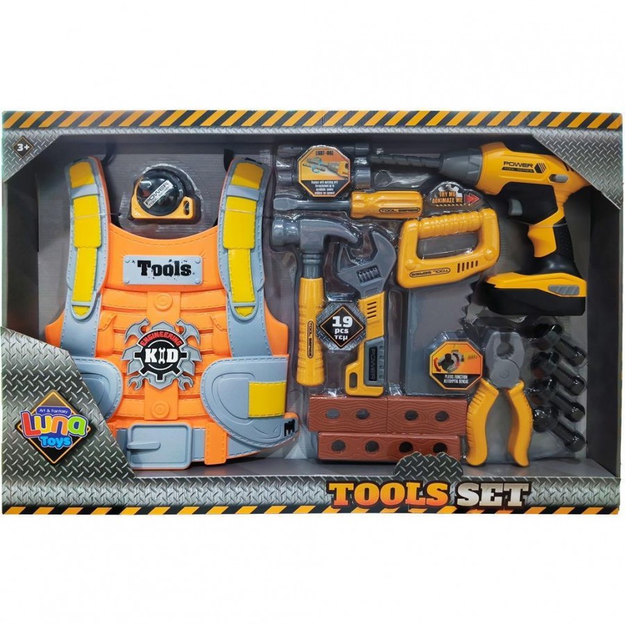 Luna Toys Εργαλεία Σετ 23 Τμχ. (000622724) Luna Toys Εργαλεία Σετ 23 Τμχ. (000622724)