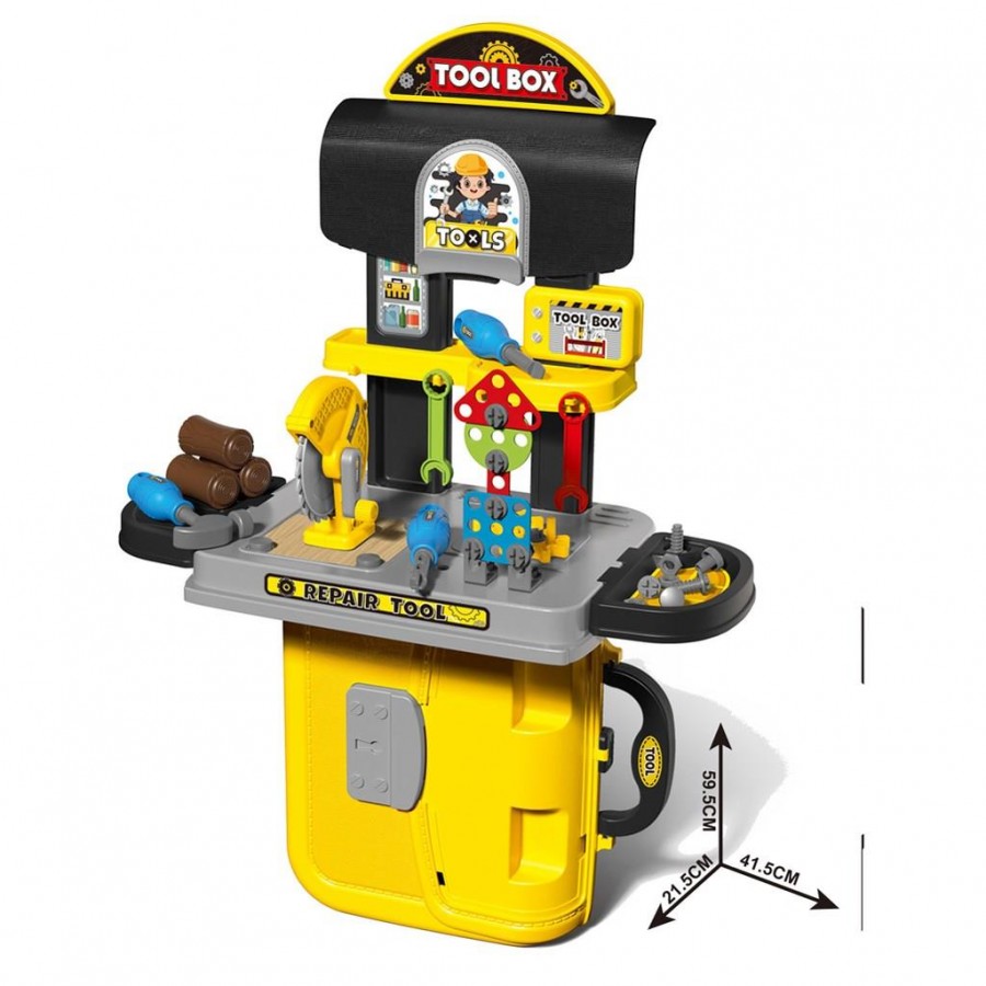 Luna Toys Βαλιτσάκι Εργαλεία 22x10x22 εκ (000622829)