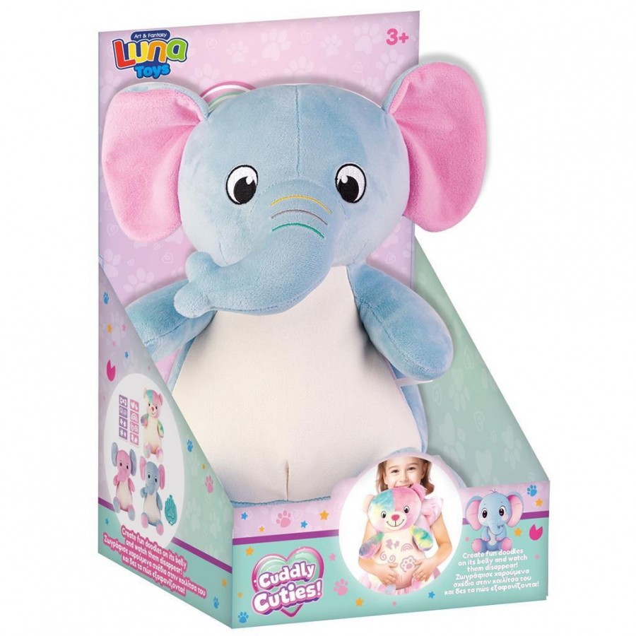Luna Toys Λούτρινο Μαγικό Ελεφαντάκι Cuddly Cuties (000622949) Luna Toys Λούτρινο Μαγικό Ελεφαντάκι Cuddly Cuties (000622949)