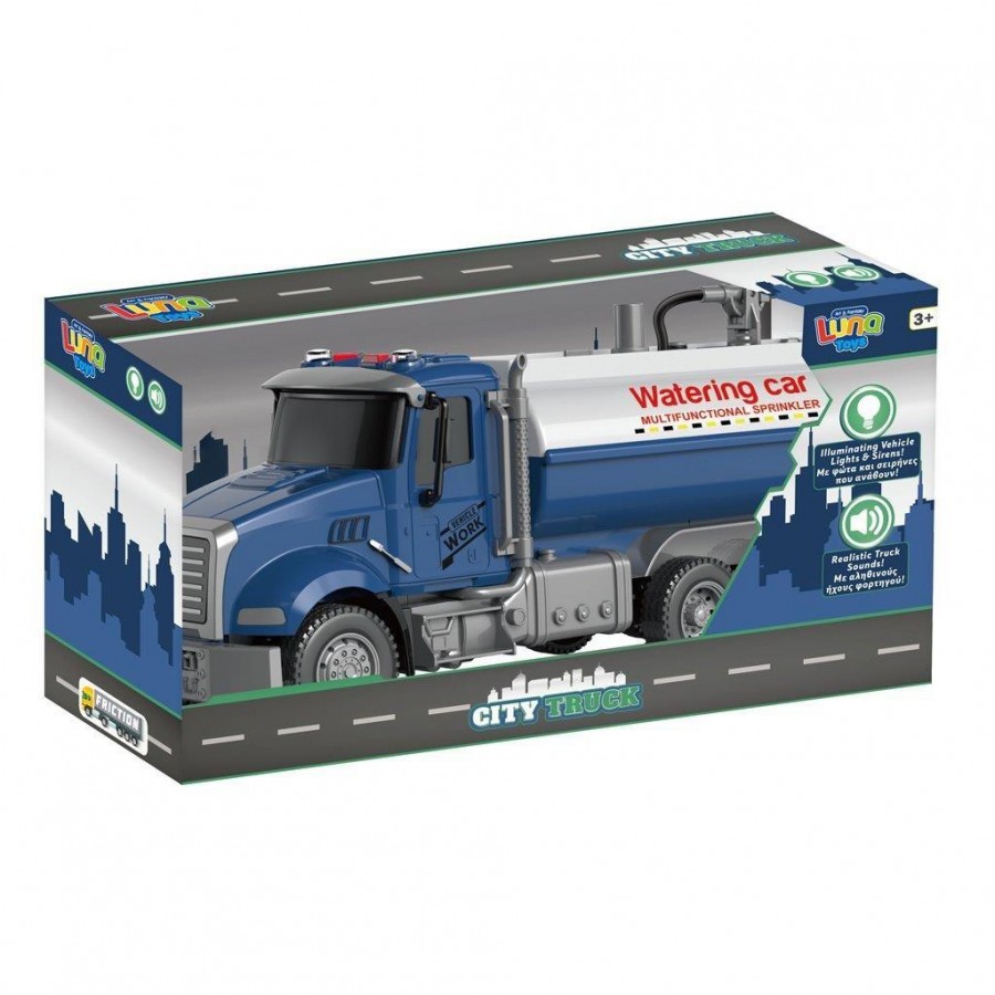 Luna Toys Βυτιοφόρο Όχημα Friction με φως και ήχο (000623116)