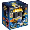 Luna Toys Πάρκινγκ Κράνος Κίτρινο 25Χ20Χ28CM με 2 μεταλλικά αυτοκινητάκια με φως & ήχο (000623130)