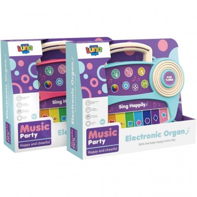 Luna Toys Αρμόνιο 24,7x7x20,4εκ 2 χρώματα (000623194)