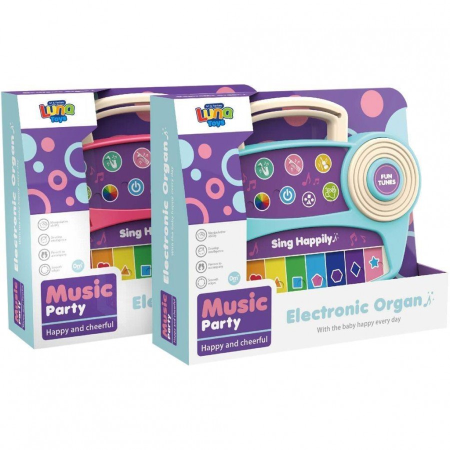 Luna Toys Αρμόνιο 24,7x7x20,4εκ 2 χρώματα (000623194)