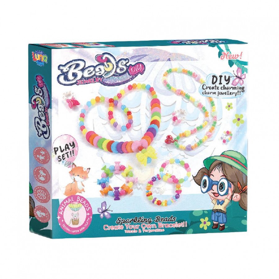 Luna Toys Κατασκευή Κοσμημάτων με χάντρες 33x3,5x28εκ Αερόστατο (000623236)