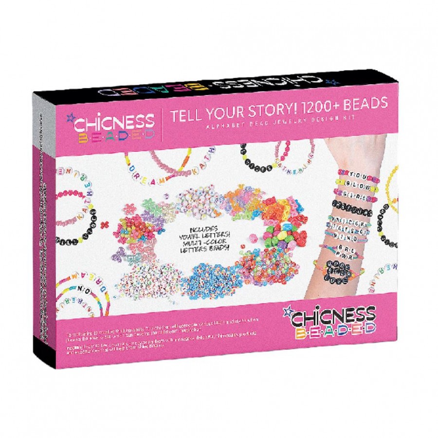 Luna Toys Κατασκευή Κοσμημάτων με χάντρες 1200 τεμαχίων 35x3,5x25εκ. (000623238)