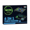 Luna Toys Neon Επιτραπέζια Παιχνίδια 4 σε 1 (000623322) Luna Toys Neon Επιτραπέζια Παιχνίδια 4 σε 1 (000623322)