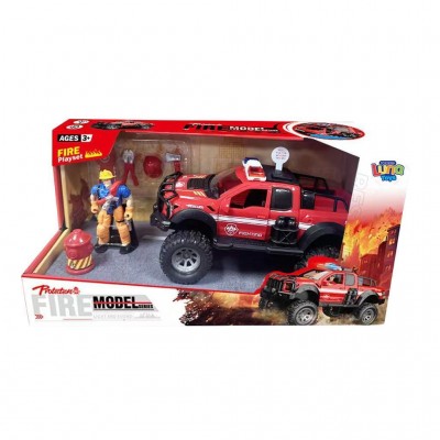 Luna Toys Πυροσβεστικό Όχημα Διάσωσης Friction (000623676)